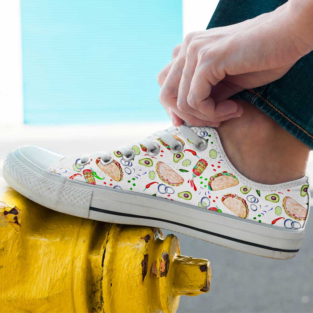 Love Tacos Taco Low Top Shoes 0622
