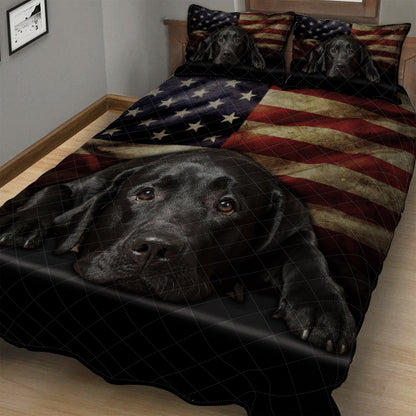 American Labrador Retriever Labrador Retriever Quilt Set 0622