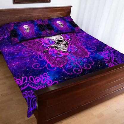 Skull Nurse Nurse Quilt Set 0622