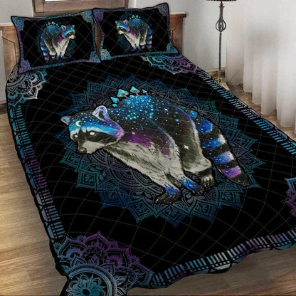 Racoon Goddess Raccoon Quilt Set 0622