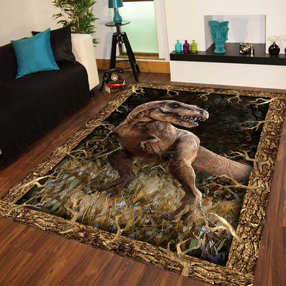 T-Rex Dinosaur Rug 0622