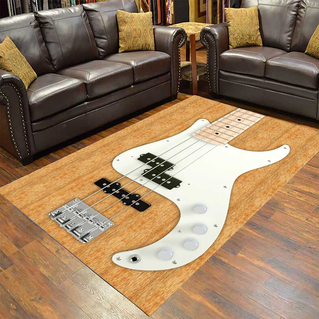 Bass Guitar Guitar Rug 0622