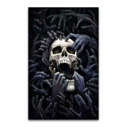 Skull Horror Skull Rug 0622