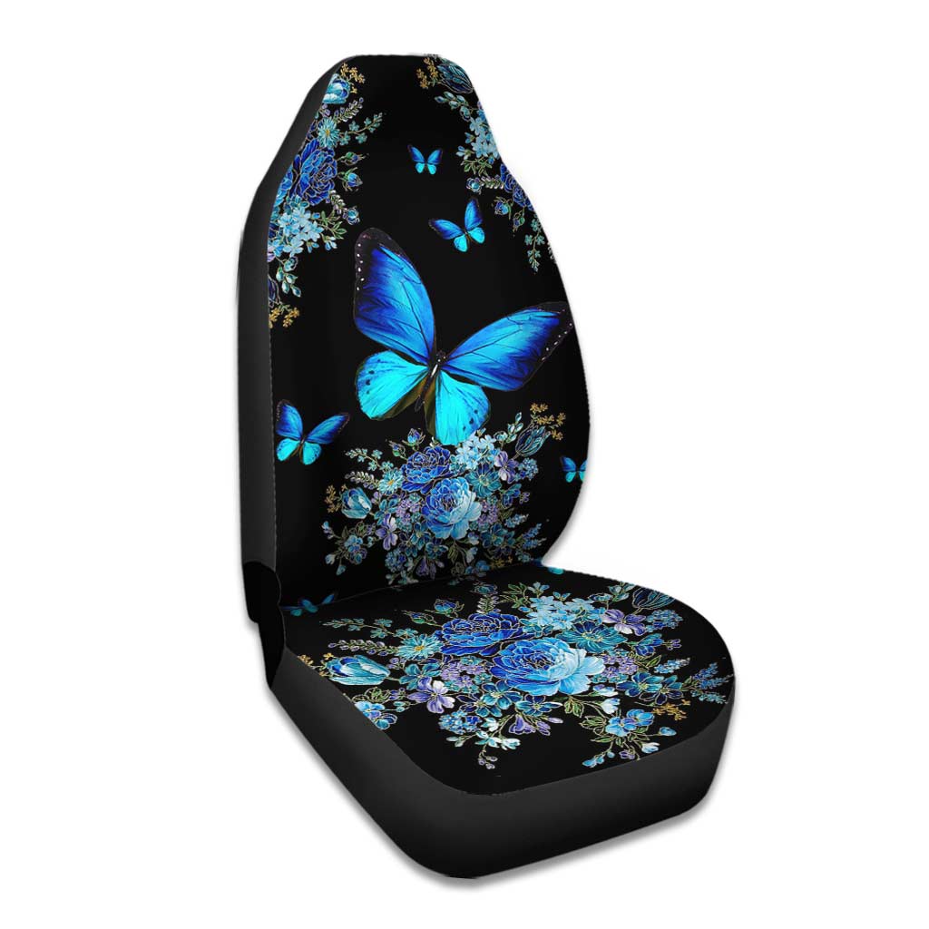 Magic Blue Butterfly Seat Covers 0622