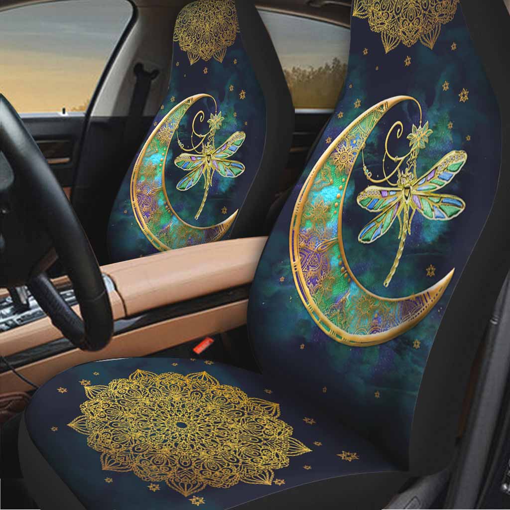 Mandala Dragonflies Dragonfly Seat Covers 0622