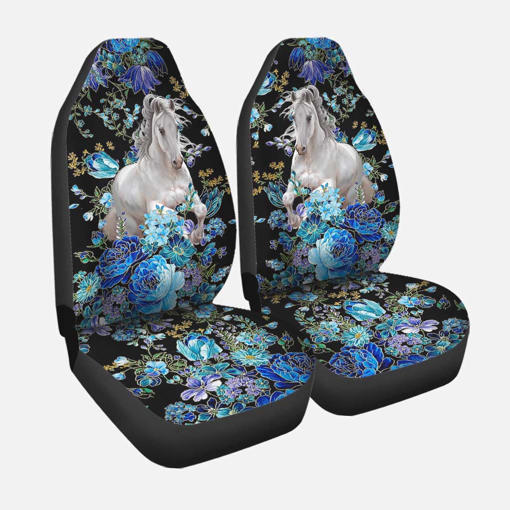 White Horse Horse Seat Covers 0622