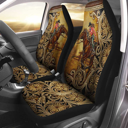 Just A Girl Who Loves Horses Horse Seat Covers 0622