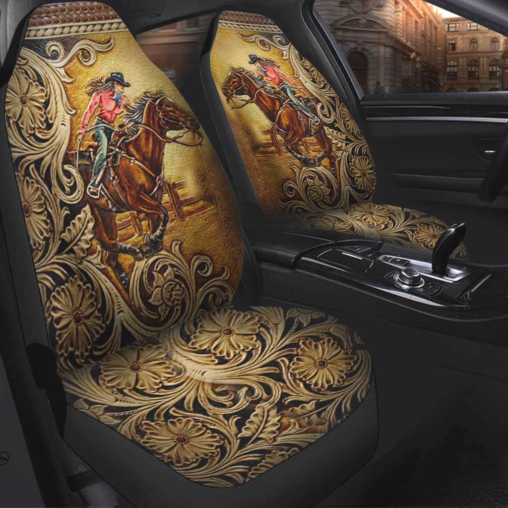 Just A Girl Who Loves Horses Horse Seat Covers 0622