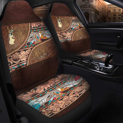 Horse Leather Pattern Print Tote Horse Seat Covers 0622