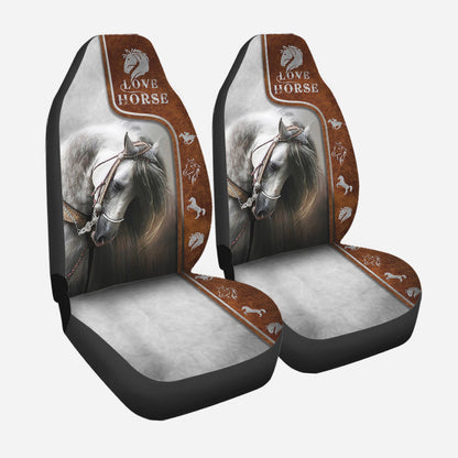 Love Horses Horse Seat Covers 0622