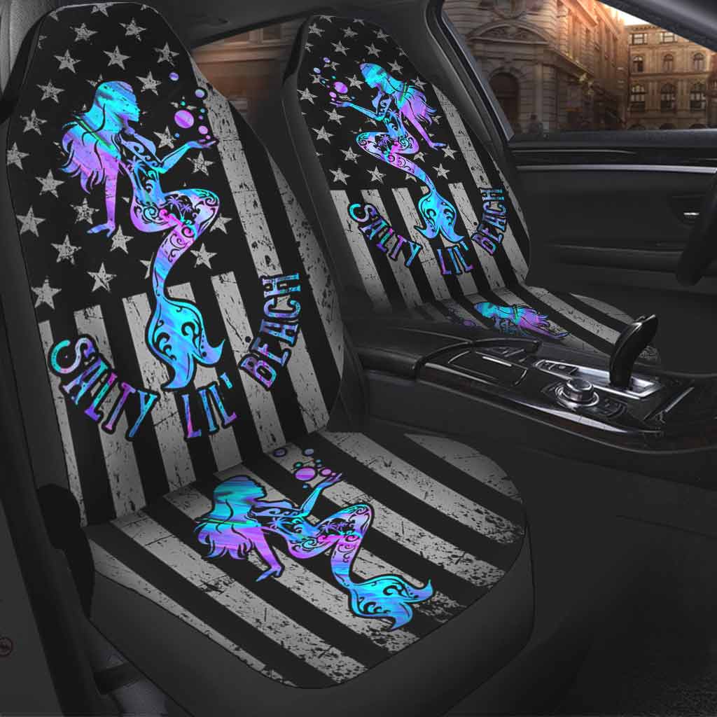 Salty Lil' Beach Mermaid Seat Covers 0622