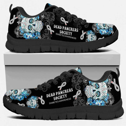 Dead Pancreas Society Diabetes Awareness Sneakers 0622