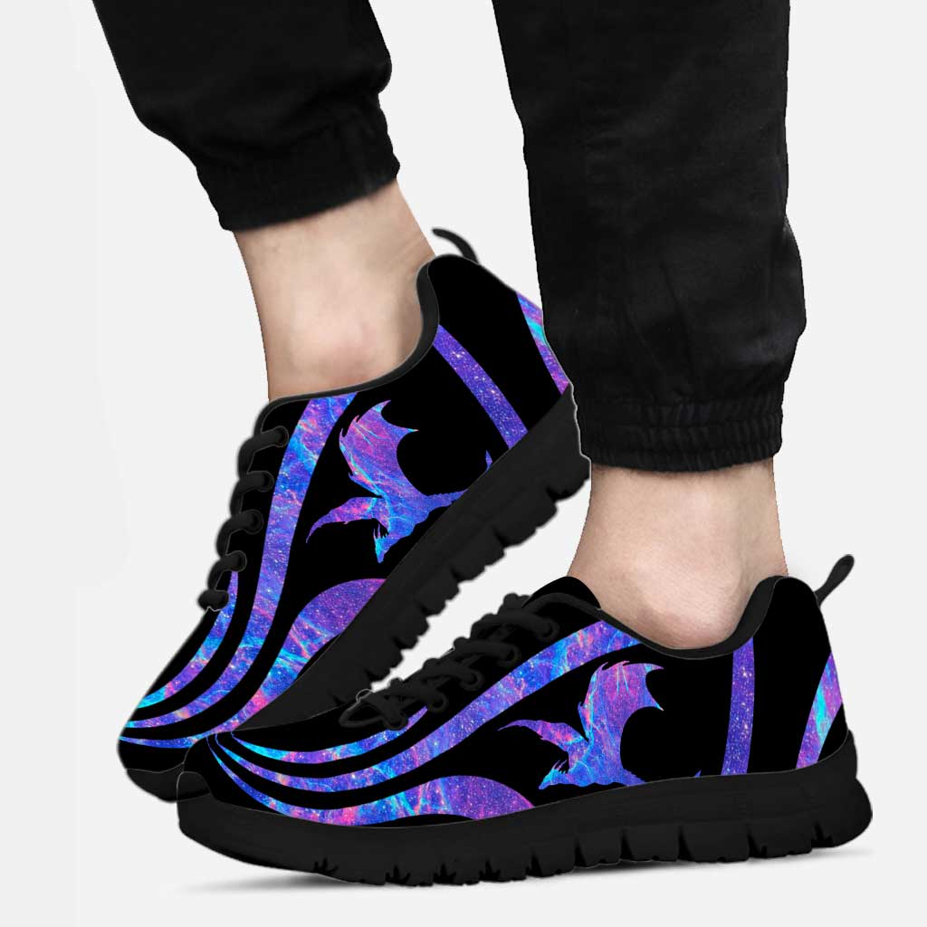 Hologram Purple Dragon Dragon Sneakers 0622