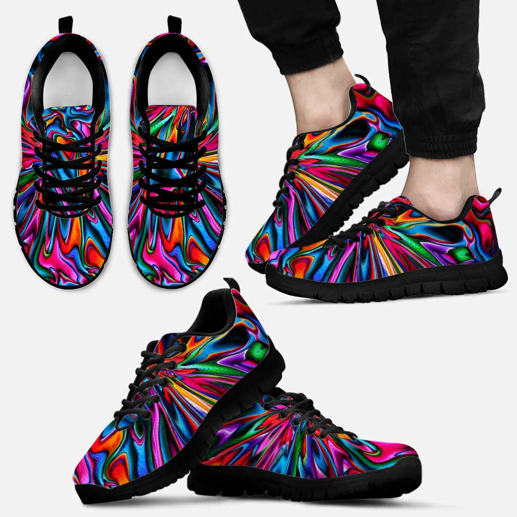 Psychedelic Hippie Sneakers 0622