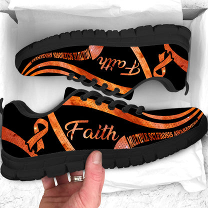 Walk In Faith Multiple Sclerosis Awareness Sneakers 0622