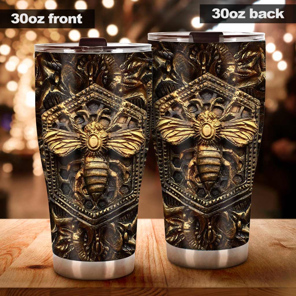 Bee Happy Bee Tumbler 0622