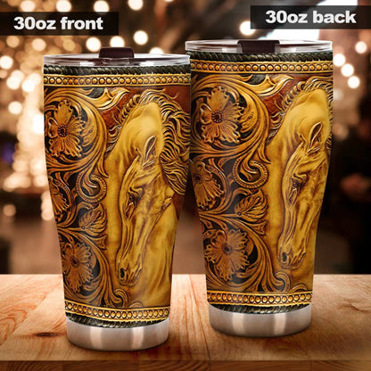 Love Horses Horse Tumbler 0622