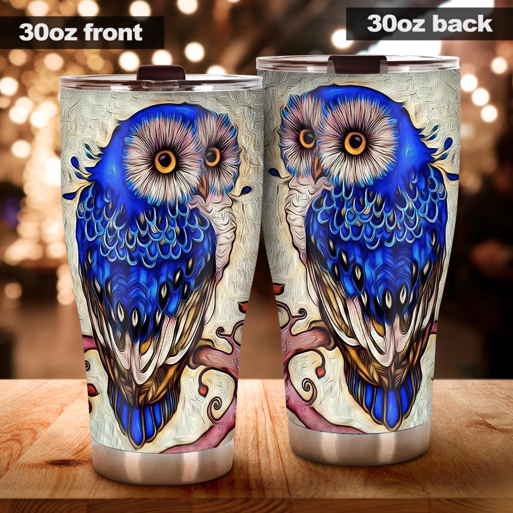 Artistic Owl- Tumbler 0622