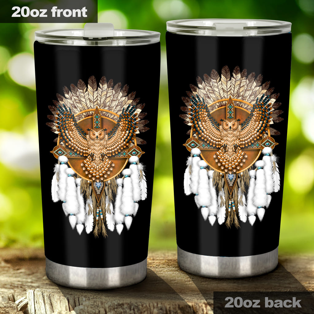 Listen To The Wind Owl Tumbler 0622