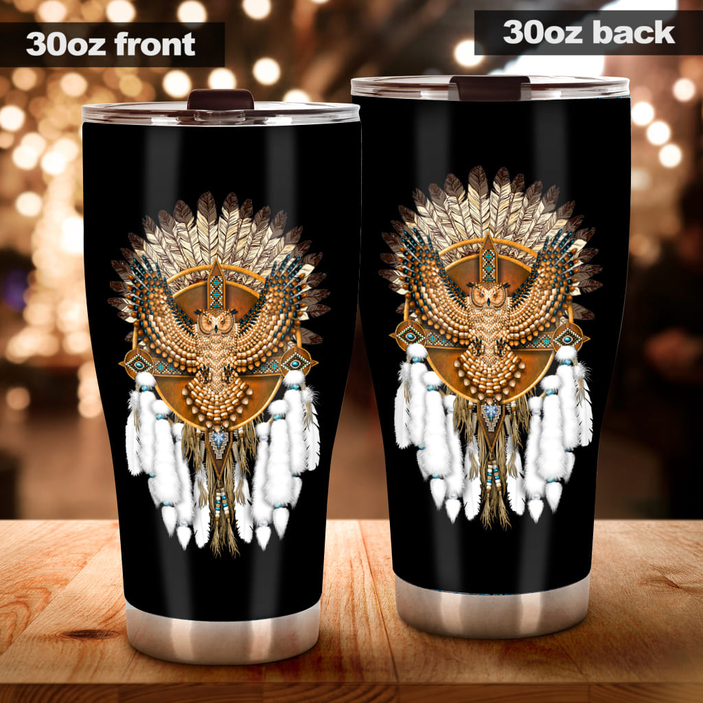 Listen To The Wind Owl Tumbler 0622