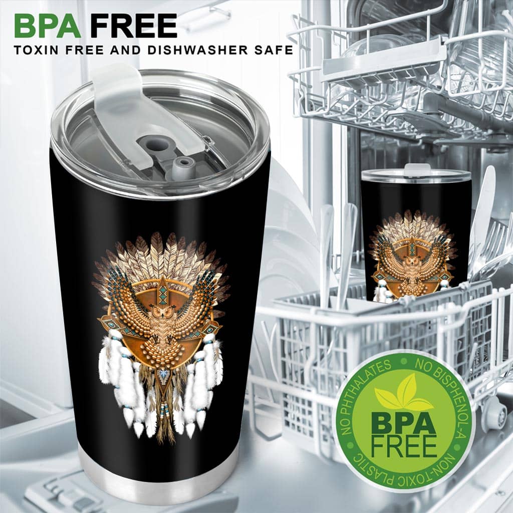 Listen To The Wind Owl Tumbler 0622