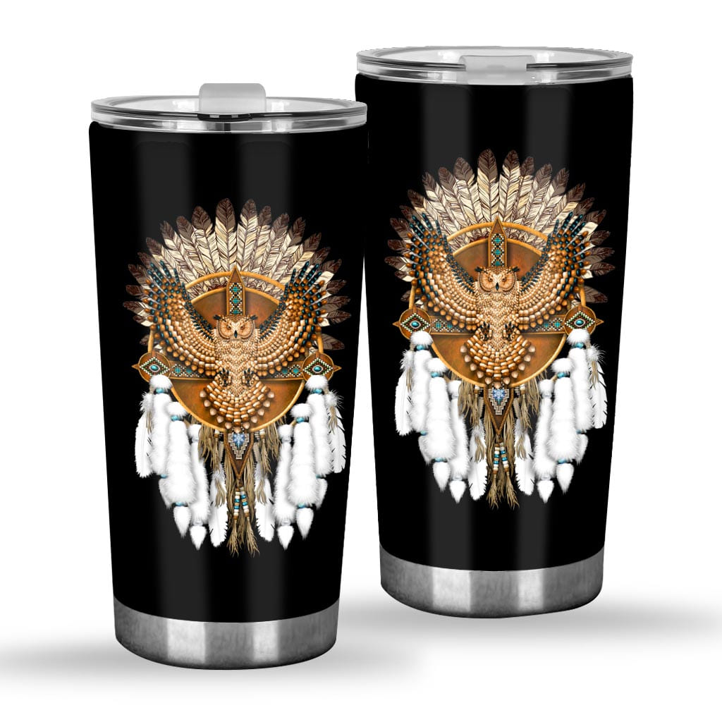 Listen To The Wind Owl Tumbler 0622