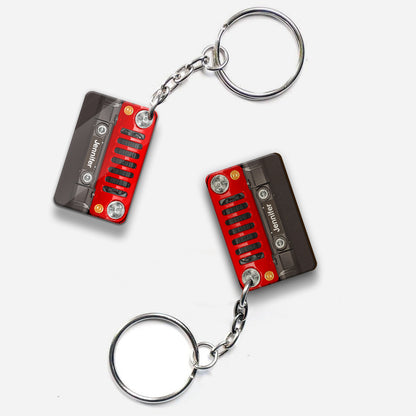 Wild Life - Personalized Car Keychain (Printed On Both Sides)