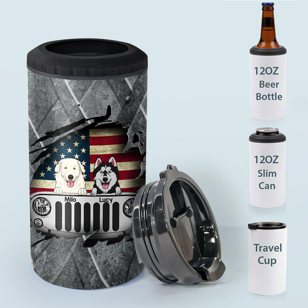 Love Dogs - Personalized Car Can Cooler