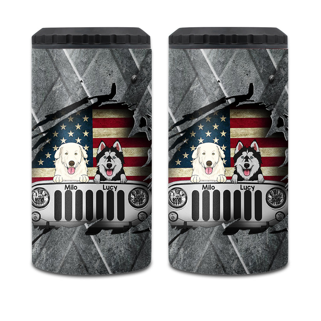 Love Dogs - Personalized Car Can Cooler