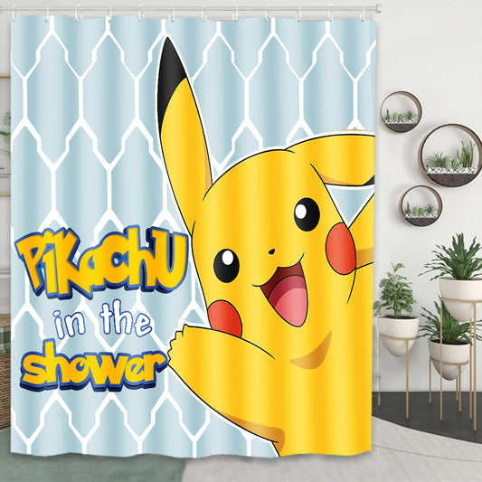 I Saw That - Personalized Monster Trainer Shower Curtain