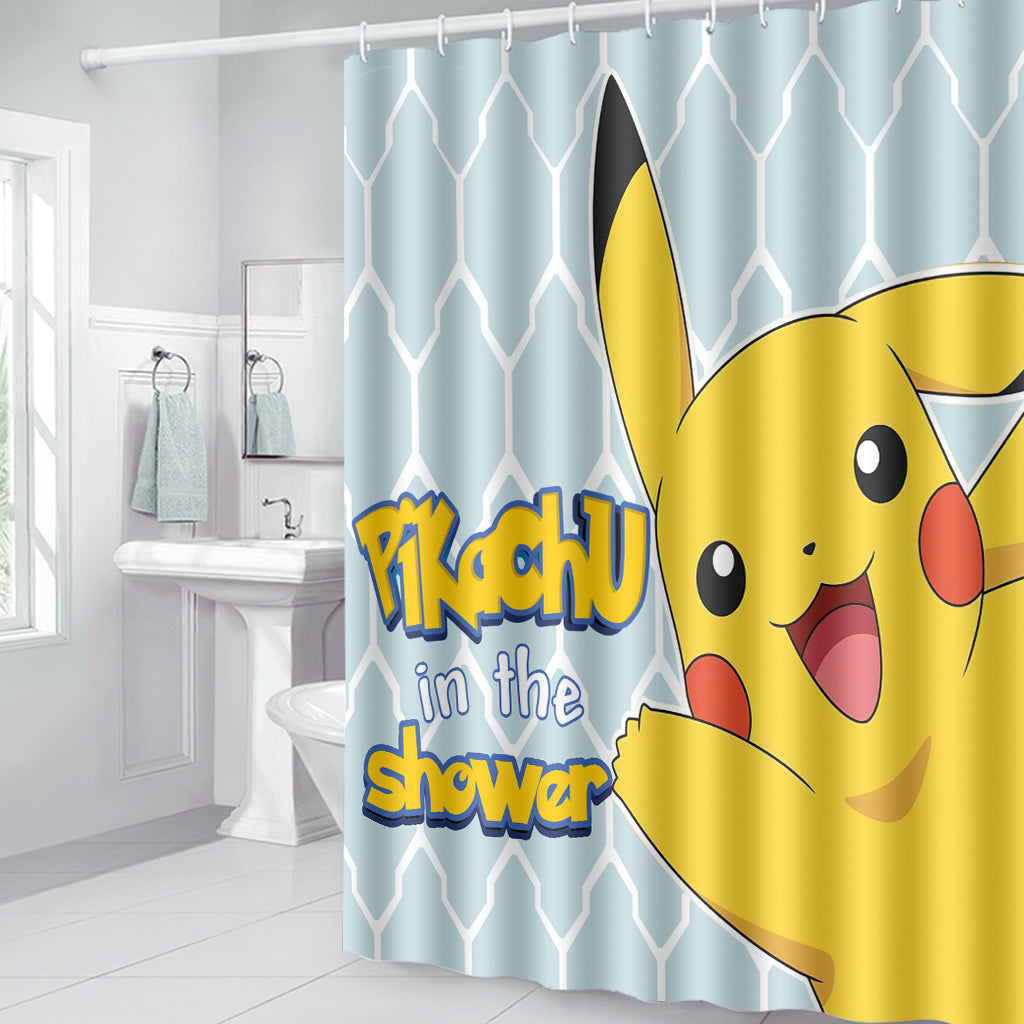 I Saw That - Personalized Monster Trainer Shower Curtain