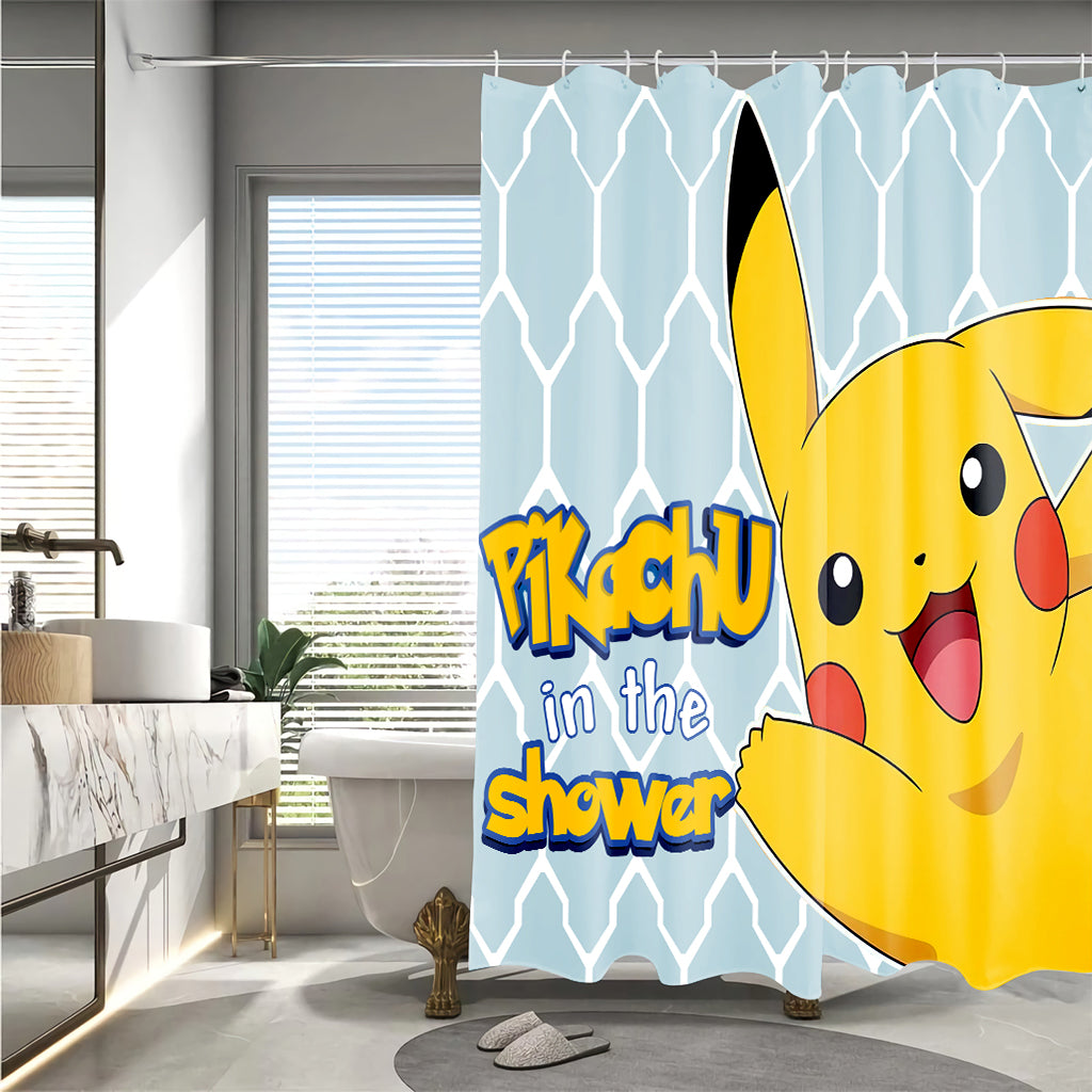 I Saw That - Personalized Monster Trainer Shower Curtain