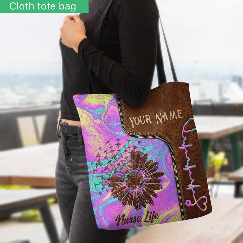 Nurse Life Personalized  Tote Bag