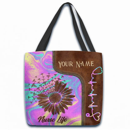 Nurse Life Personalized  Tote Bag