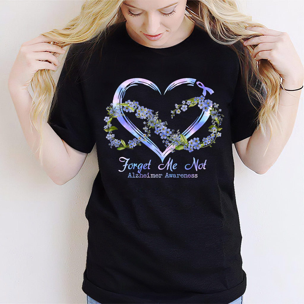 Forget Me Not - Alzheimer Awareness T-shirt and Hoodie 0722