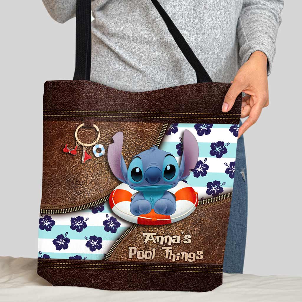 Pool Things - Personalized Ohana Tote Bag