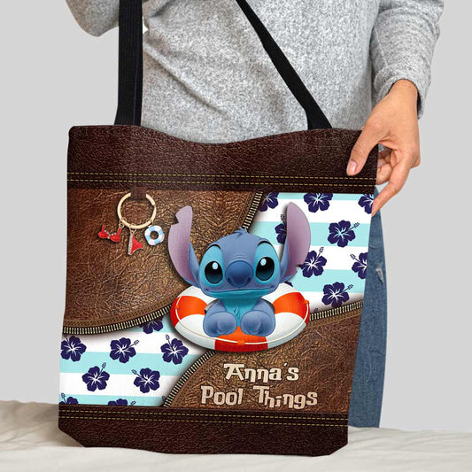 Pool Things - Personalized Ohana Tote Bag