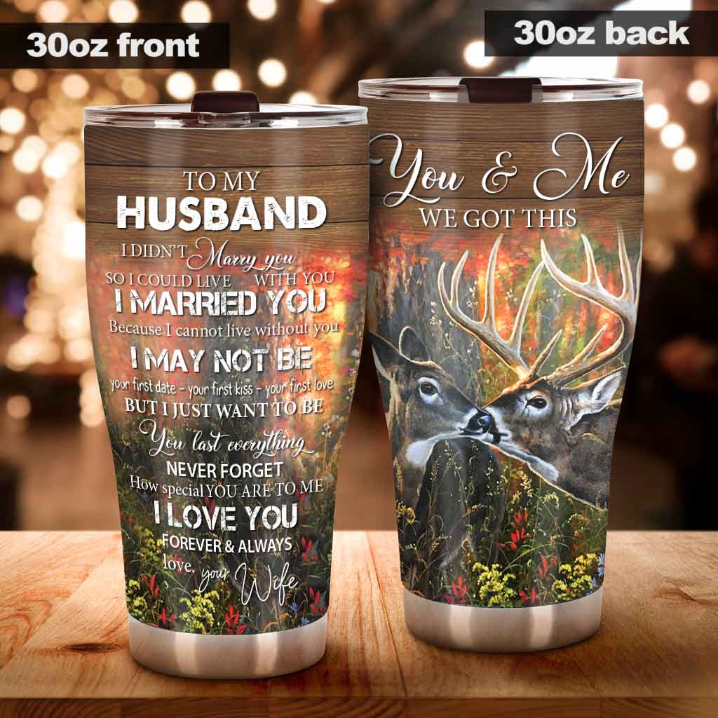 Every Love Story Is Beautiful - Hunting Tumbler 0820