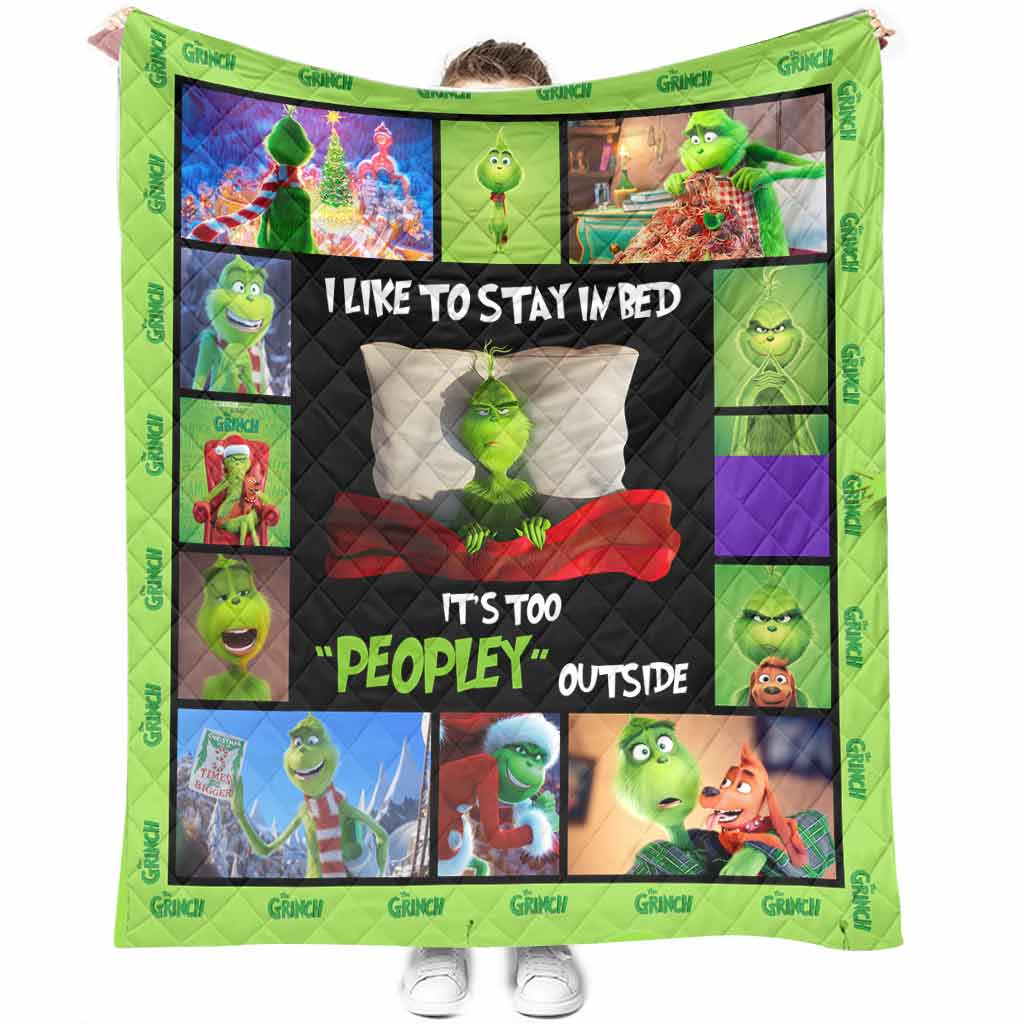 I Like To Stay In The Bed - Quilt 0820