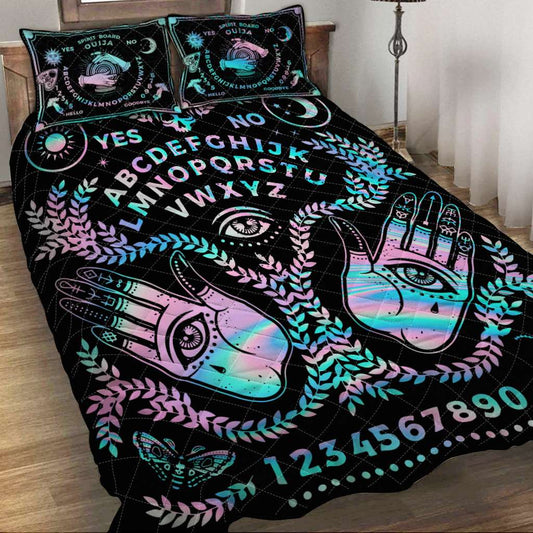 Ouija Board Witch - Witch Quilt Set 0822