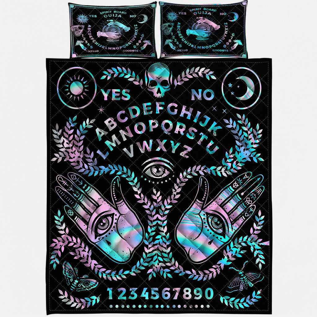 Ouija Board Witch - Witch Quilt Set 0822