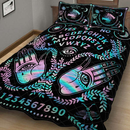 Ouija Board Witch - Witch Quilt Set 0822