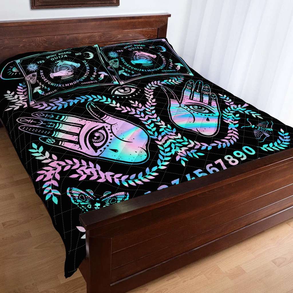 Ouija Board Witch - Witch Quilt Set 0822