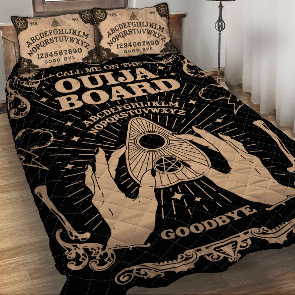 Ouija Board Witch - Witch Quilt Set 0822