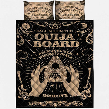 Ouija Board Witch - Witch Quilt Set 0822