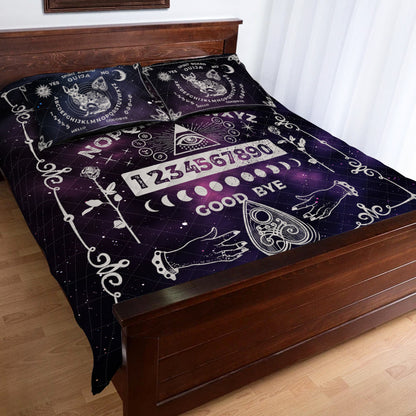 Ouija Board Witch - Witch Quilt Set 0822