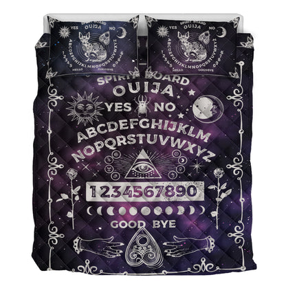 Ouija Board Witch - Witch Quilt Set 0822