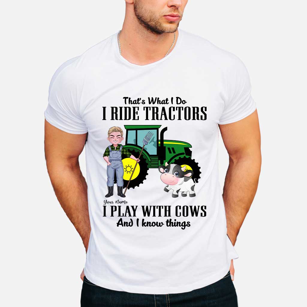 That's What I Do - Personalized Cow T-shirt and Hoodie