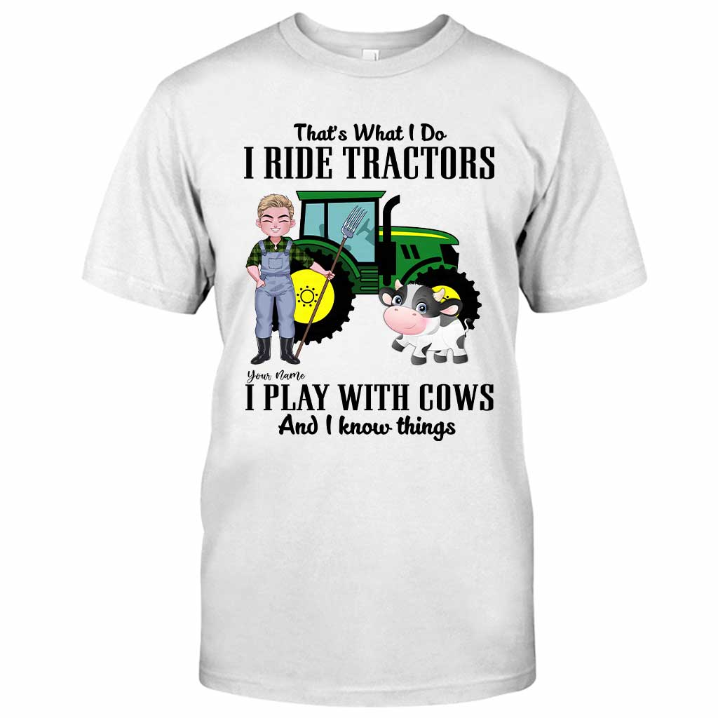 That's What I Do - Personalized Cow T-shirt and Hoodie