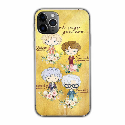 God Says you Are - Phone Case